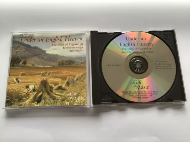 Under An english heaven CD 2003 Handel Holst Elgar Coates EX