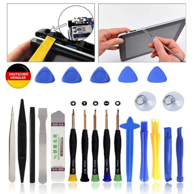 Universal Reparatur Werkzeugset Kit Display Smartphone Handy Tablet eBook iPhone