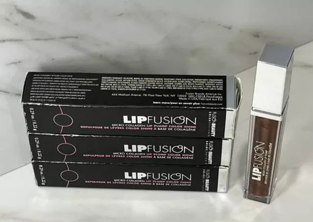 3 LipFusion Micro Collagen Lip Plump Color Shine - Goddess - 0.29 oz