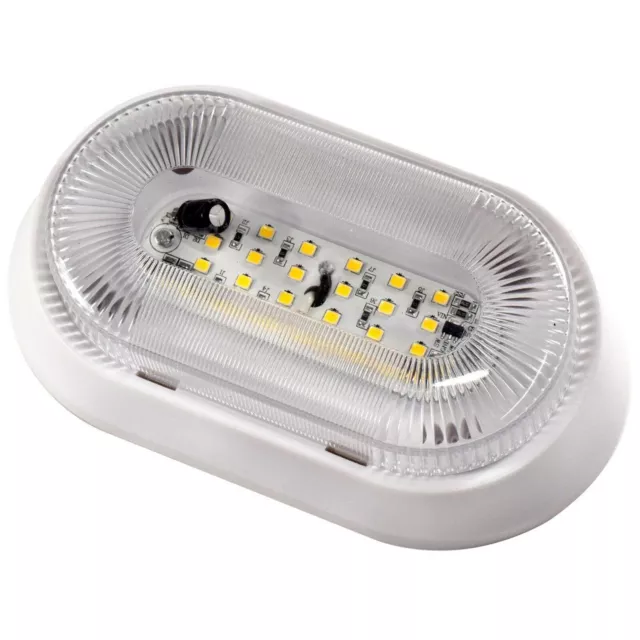 HQRP Rv LED Porche 12V Extérieur Utility Léger Remorque Camping-Car Luminaire