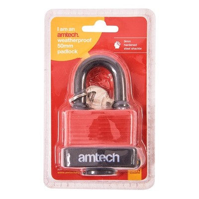 AMTECH Amtech 38mm Lungo Lucchetto Ferro Lucchetto 