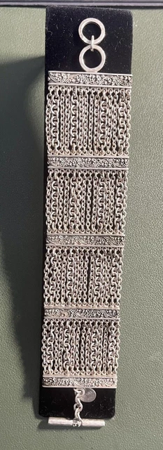 Sterling Silver Lois Hill Slider Bracelet Sterling Silver Lois Hill Slider Bracelet