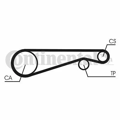 Continental Courroie De Distribution Pour Citroën Axel 11,Gs 1.1,1.2,A 1.3,X 2