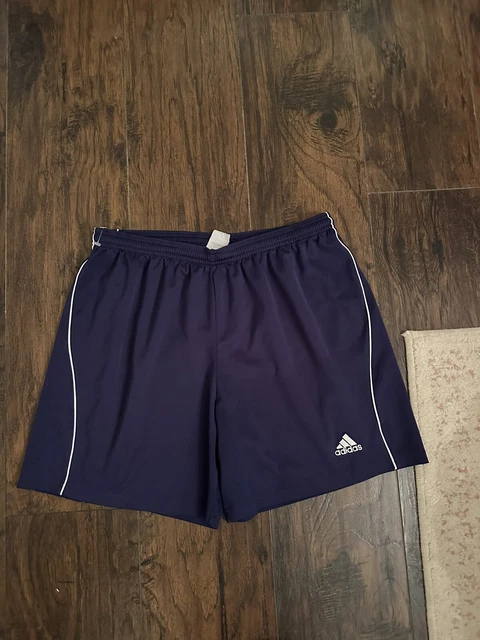 Mens Large Adidas Shorts Navy Euc