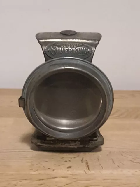 JOSEPH LUCAS LTD Silver King Birmingham Kerosene Bicycle Lamp