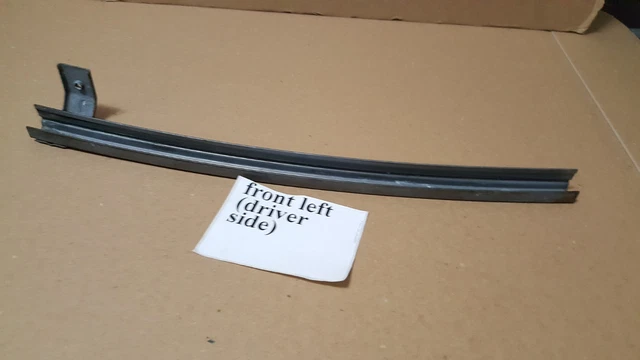 1992-1995 honda civic 2dr hatch front left sash guide window oem b5