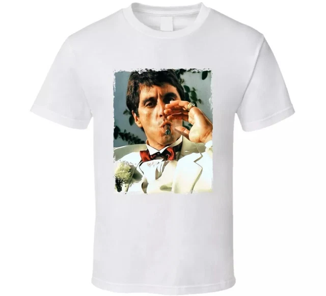 Style3 Tony T-Shirt Uomo Con Stampa Originale 'Pacino Pablo', 100% Cotone Premium, Morbida E Alla Moda