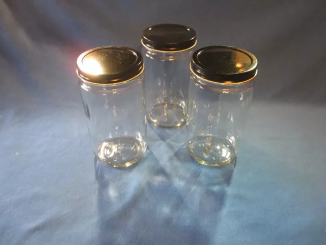 Watchmaker L&R Watch Cleaning Machine BRAND NEW REPLACEMENT Jar Set WITH Lids!