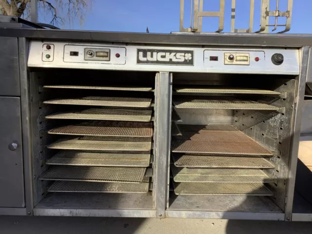 Donut Fryer and Glazing Station Lucks DC-16E 208V 3ph Tested 3