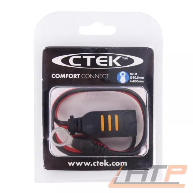 Ctek Schnellkontaktkabel Connect Eyelet M10 56329 Batterieladegerät Xs Xc 0.8