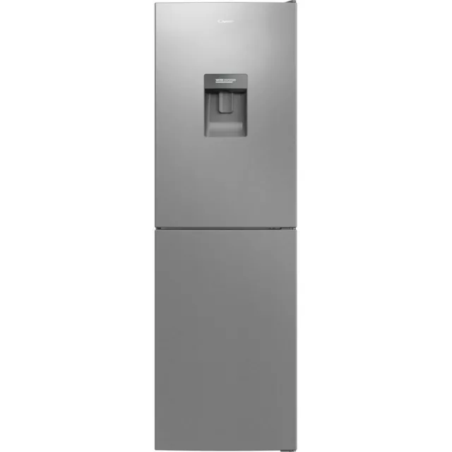 Candy CCT3L517EWSK-1 55cm Free Standing Fridge Freezer Silver E Rated