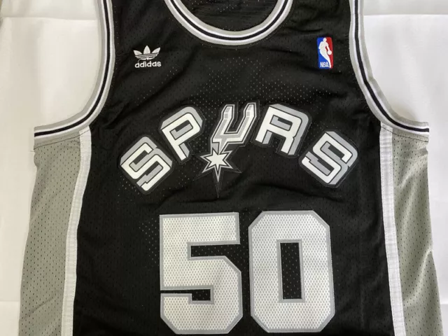 New Retro David Robinson #50 San Antonio Spurs Basketball Jerseys Stitched Black 2