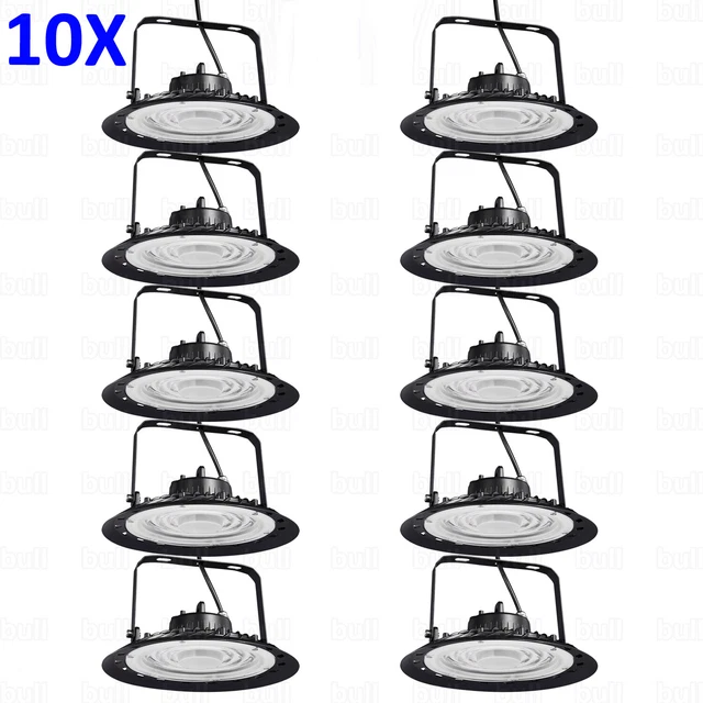 10x100 W UFO LED illuminazione sala faretto da soffitto lampada officina lampada industriale