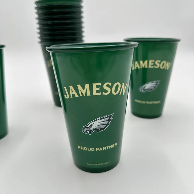 PHILADELPHIA EAGLES Jameson Irish Whiskey Collector Cups Set Of 12 NEW