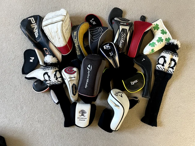 Assorted Job Lot of Golf Headcovers inc. Callaway, Ping, TaylorMade etc