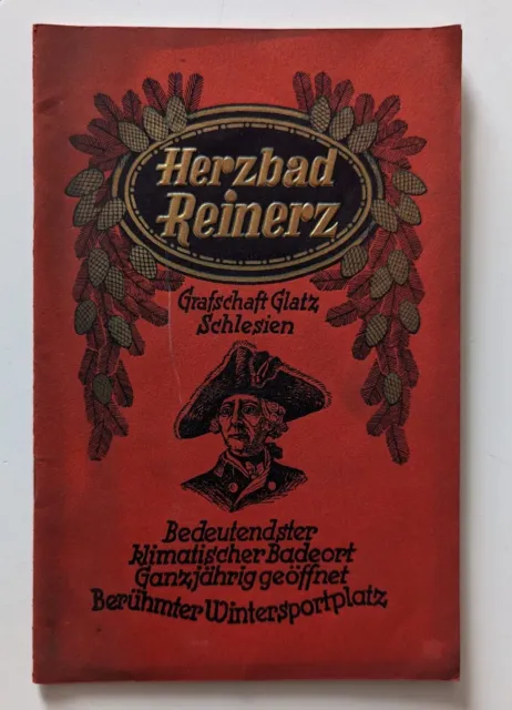 Herzbad Reinerz, Grafschaft Glatz Schlesien, Informationsbroschüre 1930Herzbad