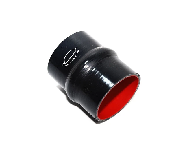 thumbnail image 2 of LTI 4-Ply Silicone Hump Reducer Coupler Hose - 3.25" To 3" ID, Black, 4" Length 2 of 5