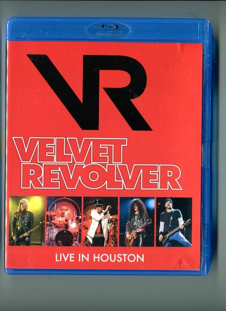 VELVET REVOLVER LIVE In Houston Blu-Ray DVD Disc $19.95