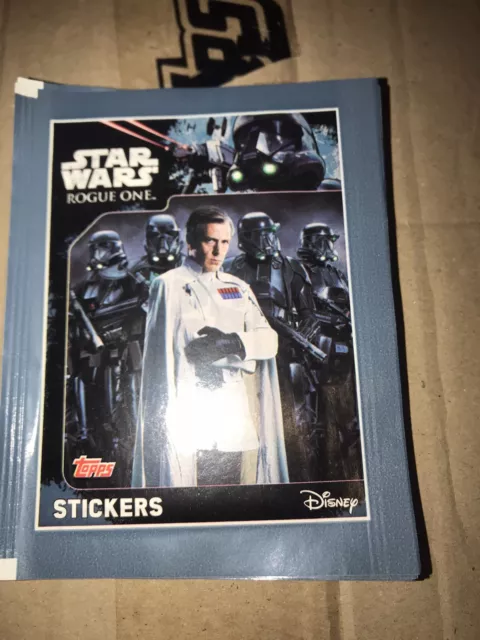 Topps Stickers STAR WARS Rogue One, Disney 24 BOXes 1200 Packs Job Lot