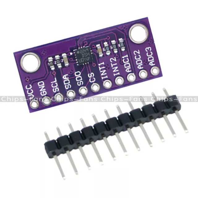 LIS3DSH 3-Axis Acceleration NANO Module Built-in Free Radical Repalce ADXL345
