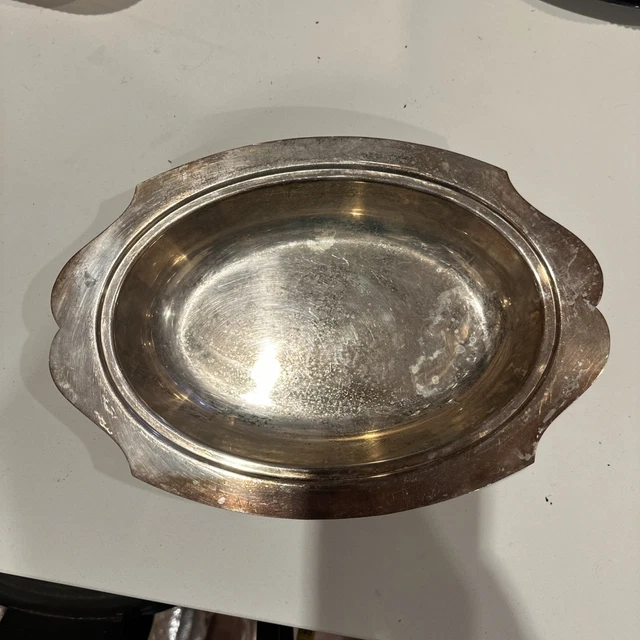 VTG WALLACE 860101 Victorian Silver Plated Whatnot Trinket Vanity