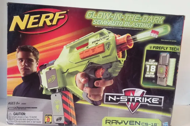 Nerf N-Strike Rayven CS-18 NIB 2011 Hasbro