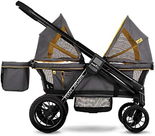 Evenflo Pivot Xplore All-Terrain Modular Toddler Stroller Wagon Adventurer, New!