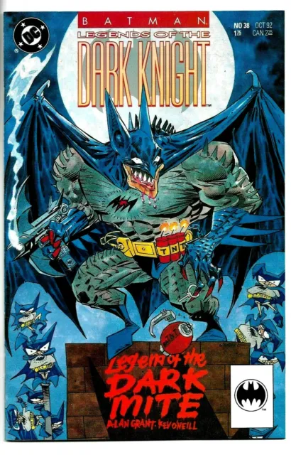 BATMAN Legends Of The Dark Knight #38 DC Comics DARK MITE STRIKES NM 1992