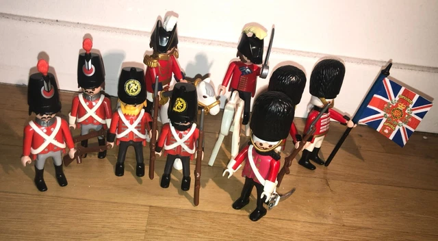 Playmobil Custom - Homme Du Train D'intendance - 1er Empire Napoléon - Pièce Unique