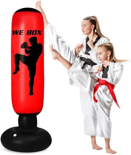 Joyin 63” Inflatable Punching Bag for Kids Freestanding Ninja Boxing Bag Gift