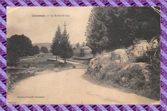 CPA 88 - Gerardmer - La Rocks of / The Lake