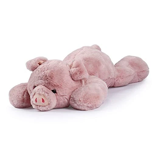Stuffed Animal Pig Plush Pillow, 13.8" Inch Cute Pig Toy, Soft Pig Anime Pet