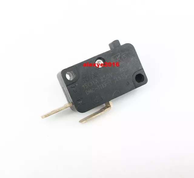 Defond DMC-1115-T u 5E4 Micro Limit Switch 2 Pins NO. Com. Pin No Press Rod