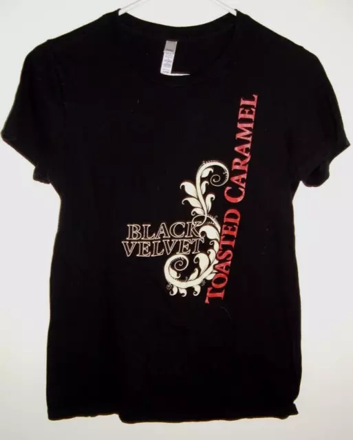 Black Velvet Toasted Caramel Whisky Ladies Large T-Shirt