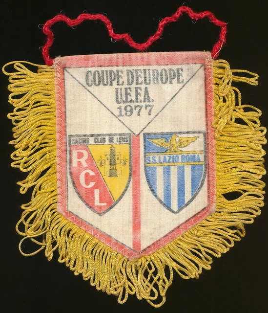 SS Lazio Roma fanion vintage football banderin pennant wimpel Serie A Calcio | UK