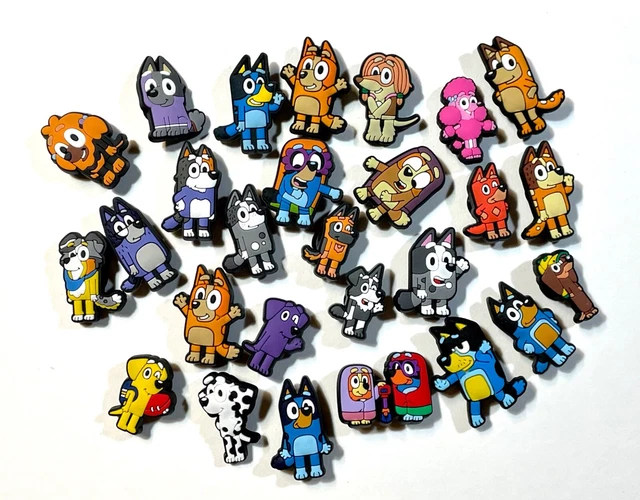 Bluey croc charm 27 piece set