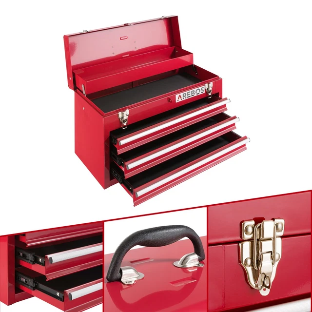 Scheppach Mallette à outils TB200 - Valise à outils - Coffret à outils