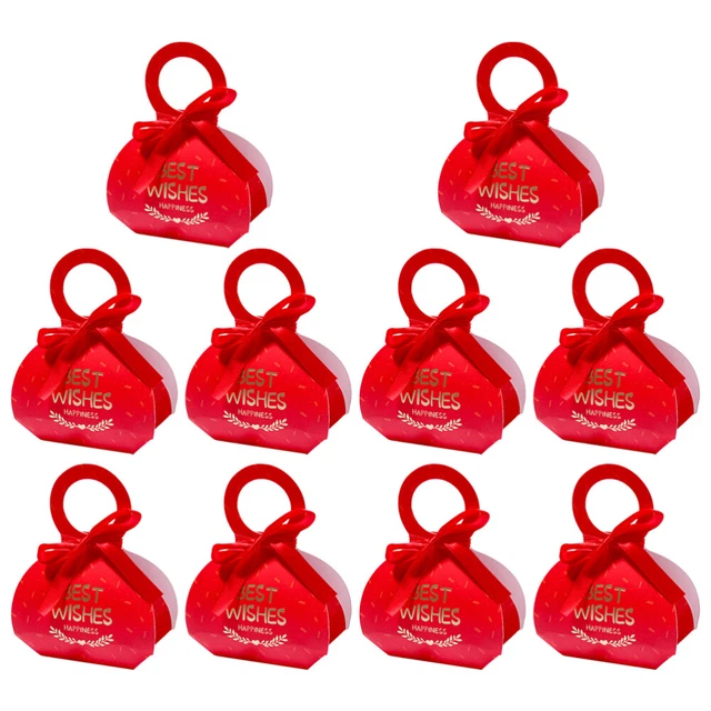 10 pz custodia per caramelle per stampa regalo sacchetto confezionamento carta sacchetti per biscotti bomboniere di Pasqua