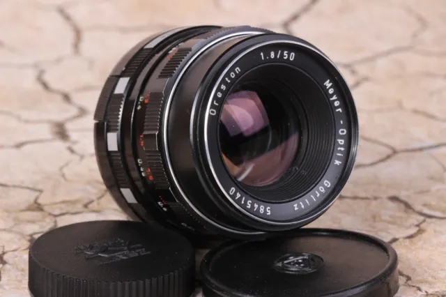 Meyer-Optik Gorlitz Oreston 50mm f1.8 - fast lens Made In Germany mount M42 3