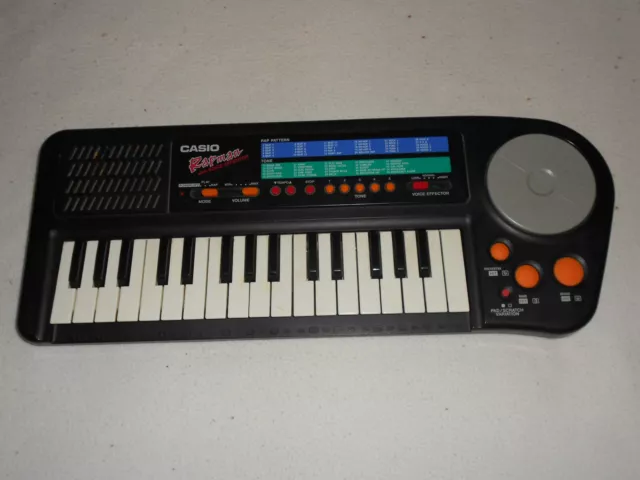CASIO RAPMAN RAP 1 Electronic Musical Keyboard Voice Effector