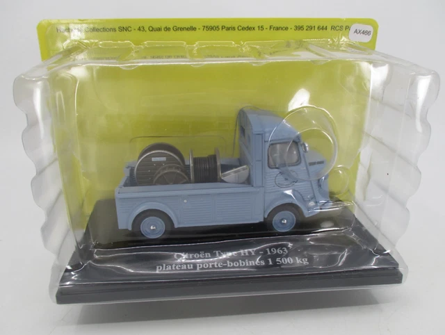 Eligor AX512 – Hachette Citroën HY N°54 – 1/43 Fourgon Plateau Dépannage 1966
