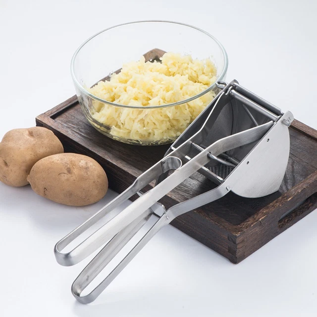 Stainless Steel Potato Ricer Potato Masher Hand Press Juicier Kitchen Tools