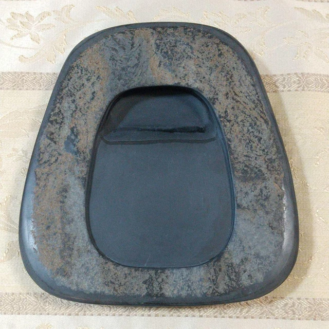Ink Stone Suzuri Japanese Vintage Calligraphy Tool S051