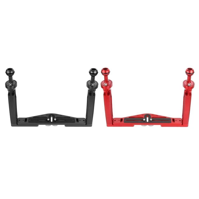 Double Handle Aluminum Stabilizer Underwater Camera Diving