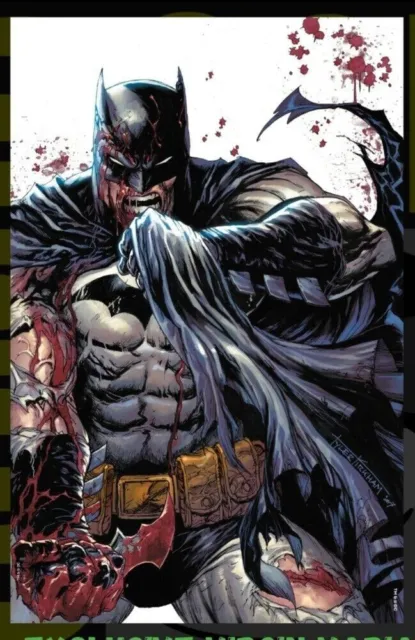 Batman #136 SDCC 2023 Convention Exclusive Virgin Battle Damage Variant
