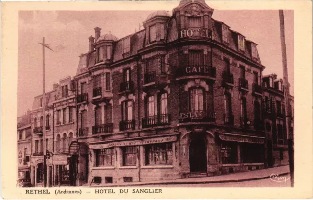 CPA Rethel - Hotel du Sanglier (113010)