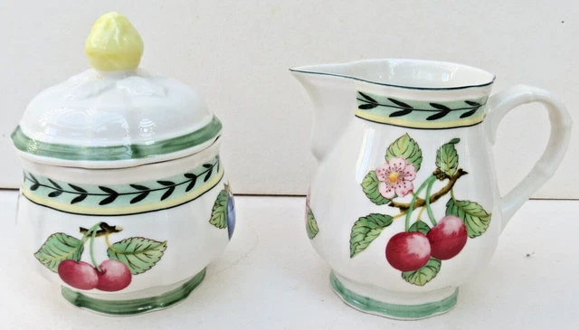 VILLEROY & BOCH French Garden Fleurence Zuckerdose mit Deckel und ...