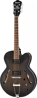 Ibanez chitarra semiacustica AF55TKF Transparent Black Flat 4/4