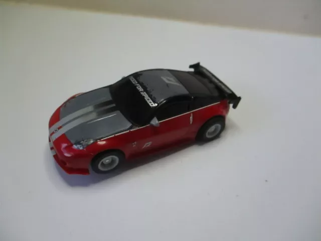 micro scalextric nisson 350z car just serviced ready to race free post