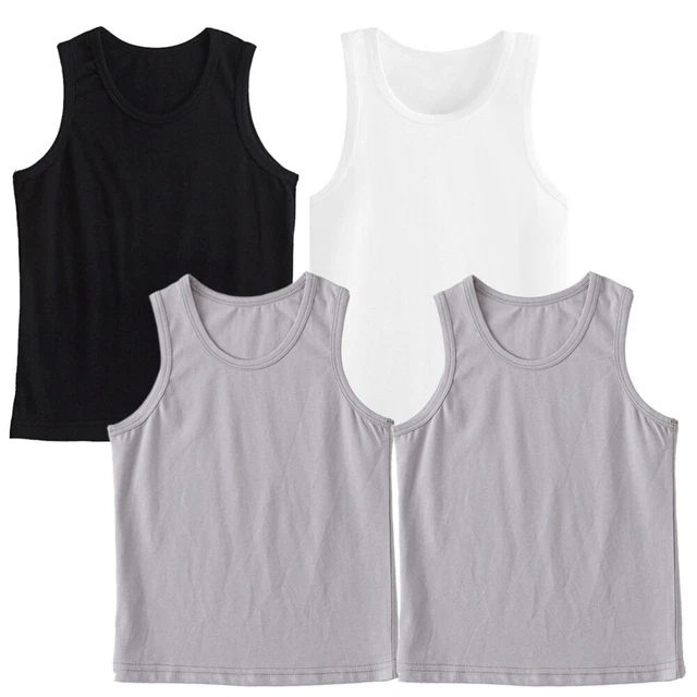 4 pz gilet bambino bambino bambino bambina bambina ragazzi canottiere senza maniche